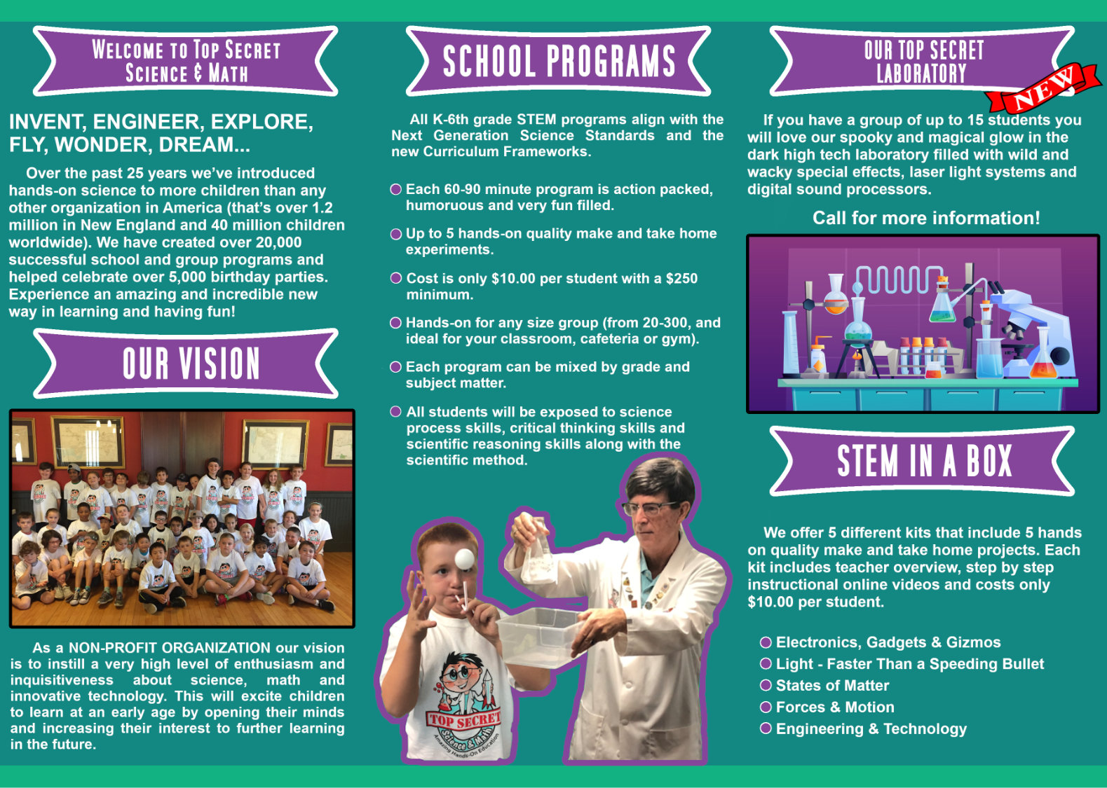 STEM IN A BOX TopSecretKids